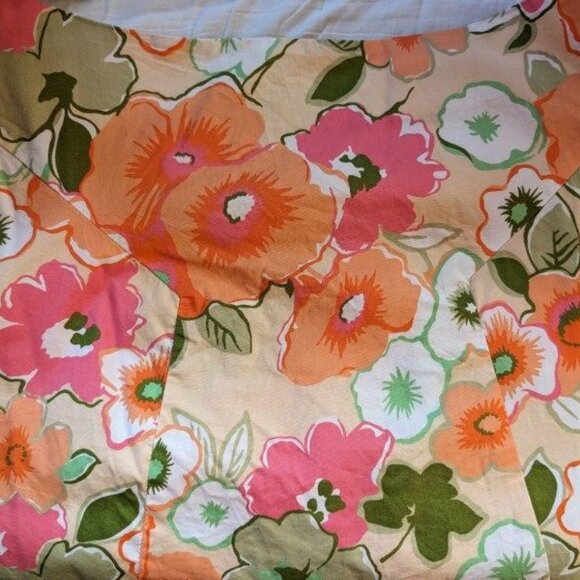 TWO Cotton Poplin A-line Skirts, Vibrant Prints by CC Outlaw, sz M Summertime - Picture 11 of 16